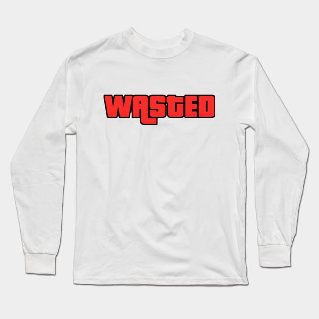 Wasted Long Sleeve T-Shirt by DeeDeeCro